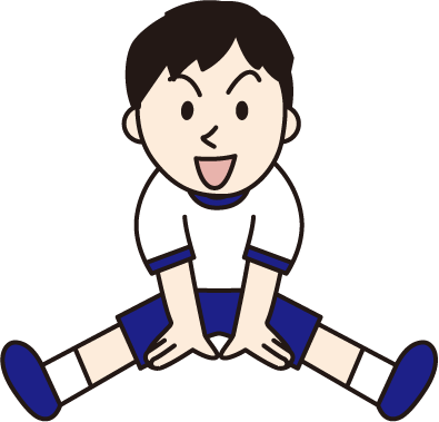 跳び箱 体育 屈伸 - Physical Education (395x379)