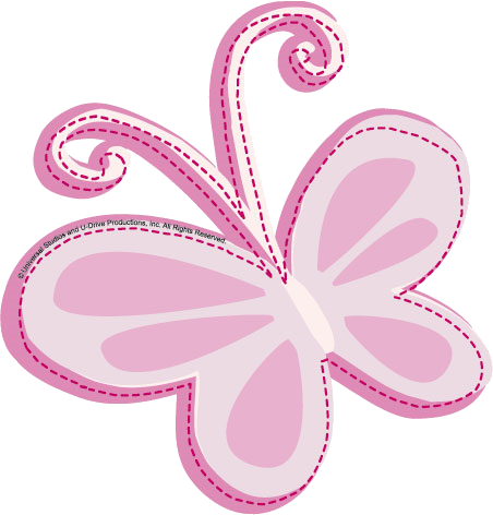 Cute Pink Butterfly 2 By Digiponythedigimon - Cute Butterfly Vector Png (452x472)