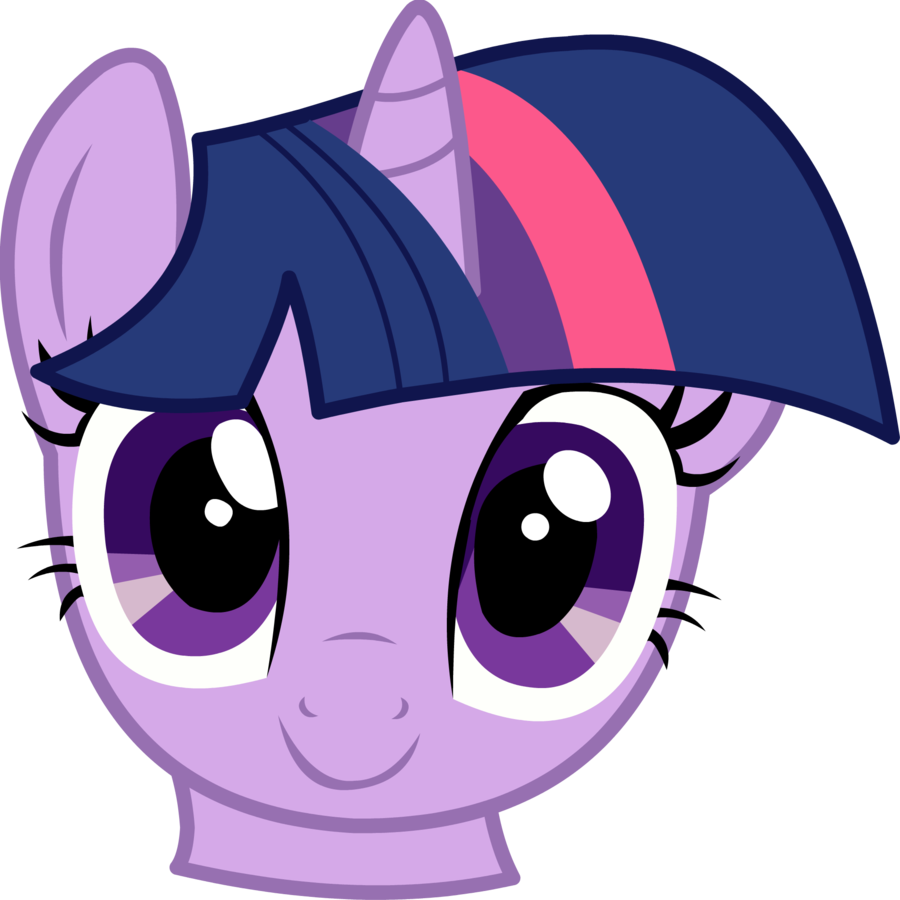 Twilight Sparkle Happy Face By Stealth1139 Twilight - Face My Little Pony (900x900)