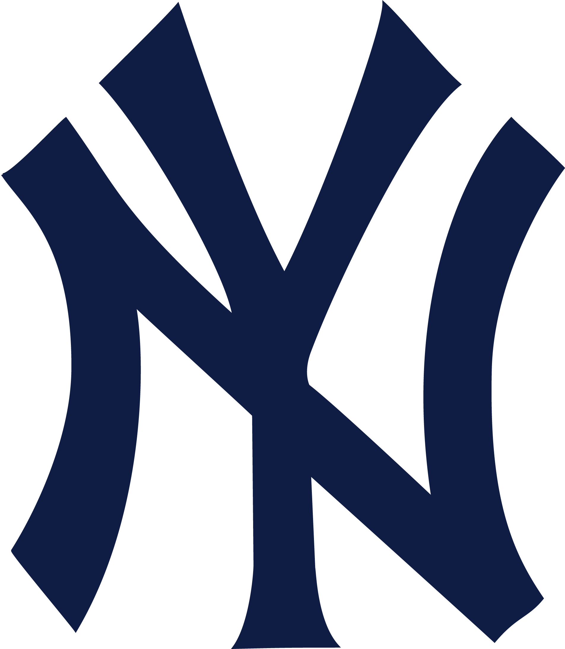 New York Yankees Logo - New York Yankees Logo Svg (1904x2187)