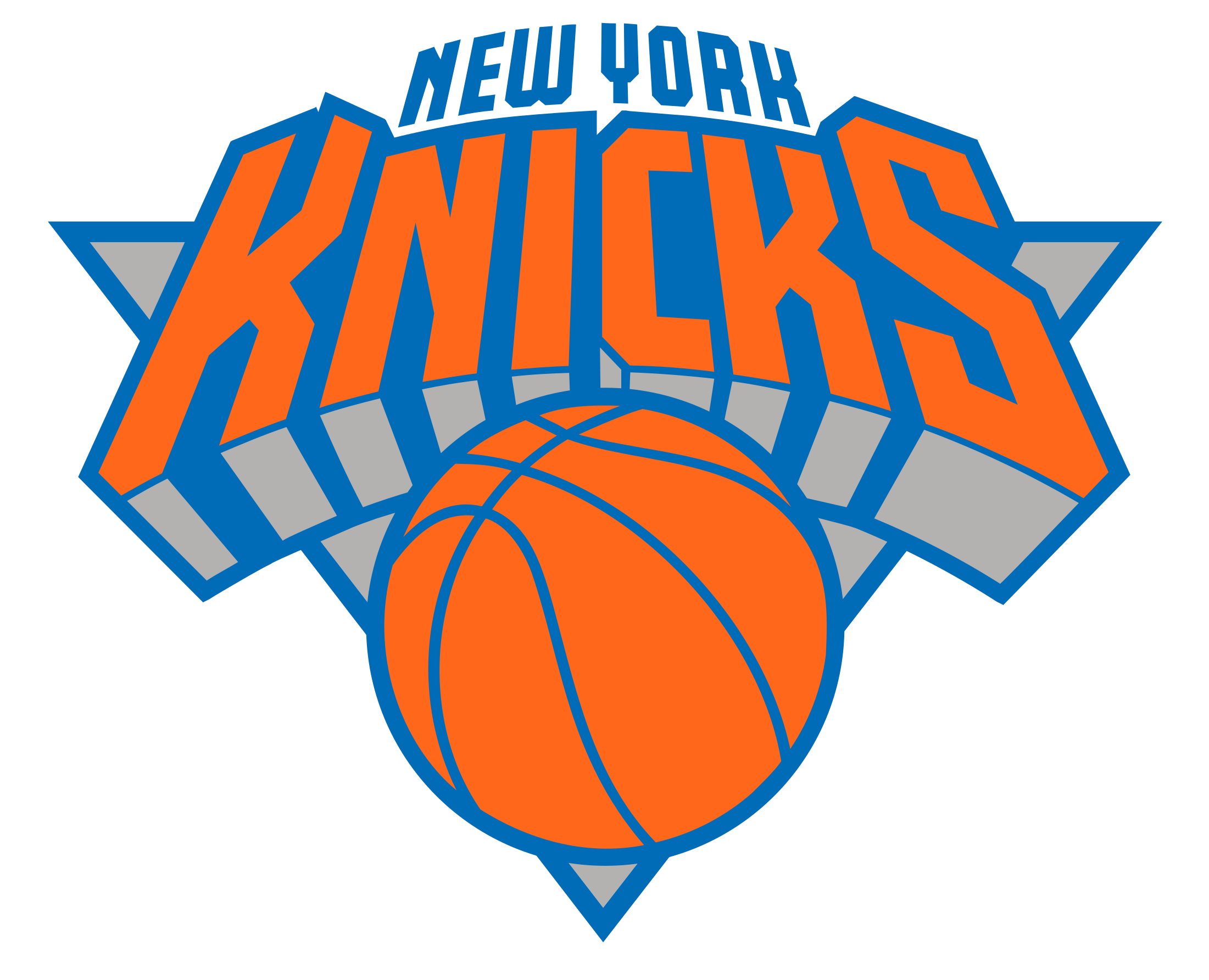 New York Knicks Logo Transparent - New York Knicks Logo (2400x2000)