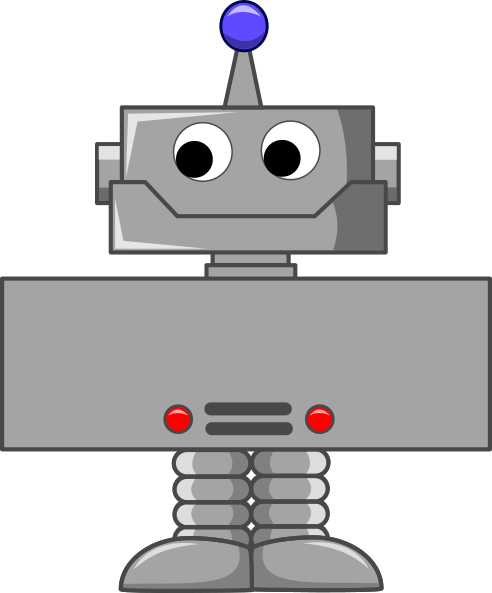 Cartoon Robot Clip Art At Clker - Imagenes De Robots Animados (492x593)