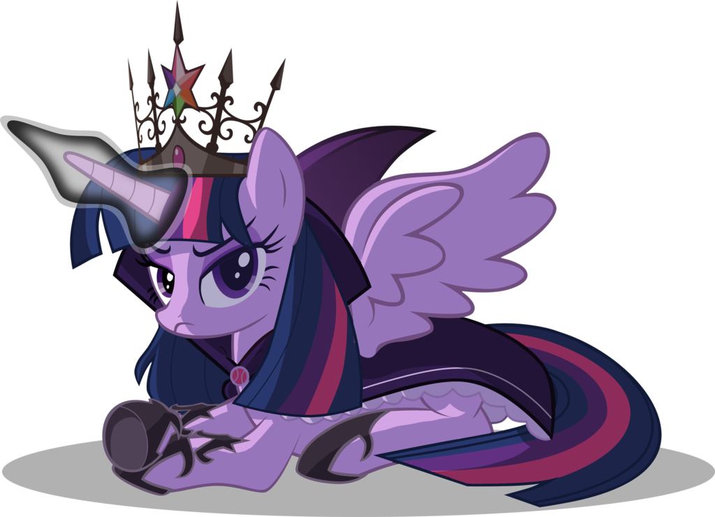 Bad Little Girl By Zelc-face - My Little Pony Dark Twilight (1024x740)