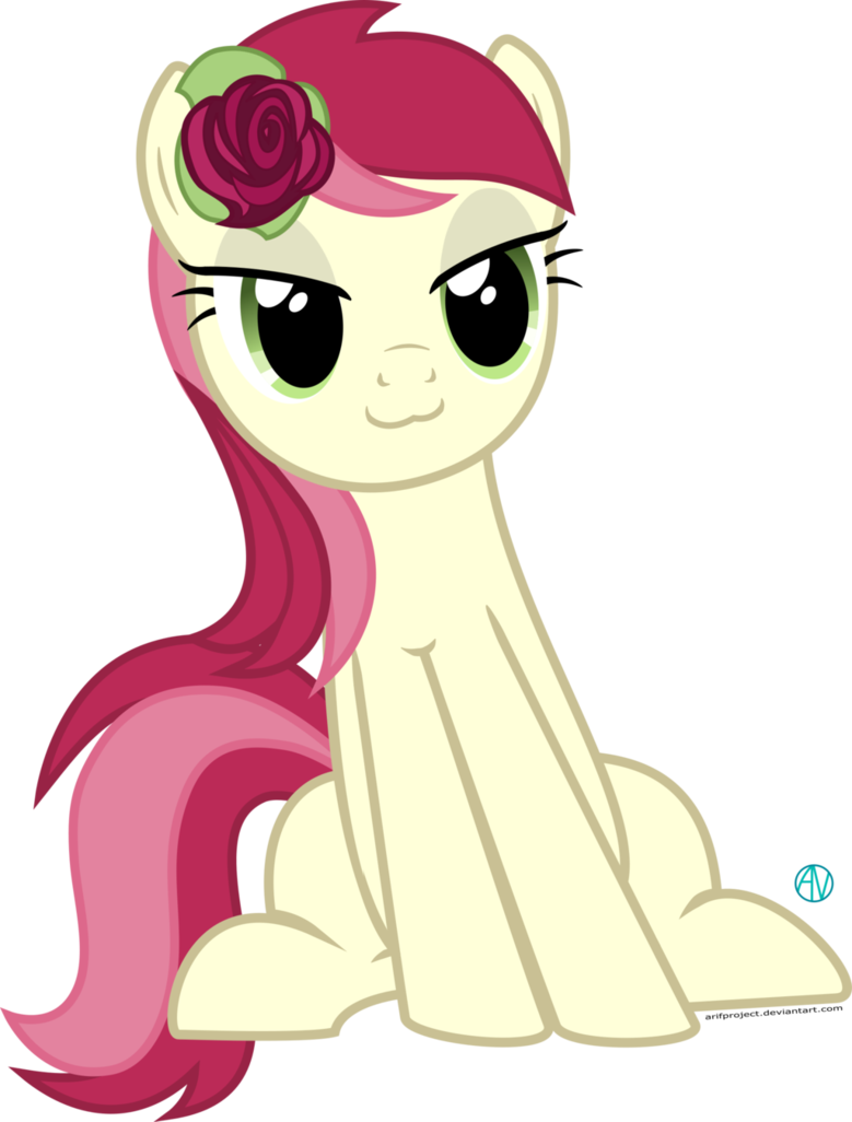 Roseluck Cat Face Vector By Arifproject - My Little Pony Roseluck (779x1026)