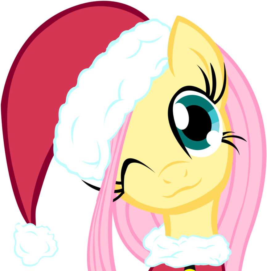 Applejack Fluttershy Rainbow Dash Pinkie Pie Twilight - Pony Friendship Is Magic Christmas (894x894)