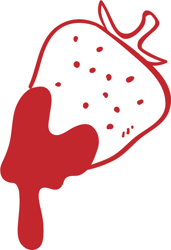 Valentine's Day Google Doodle Marriage Proposal Computer - Strawberries (1000x1000)