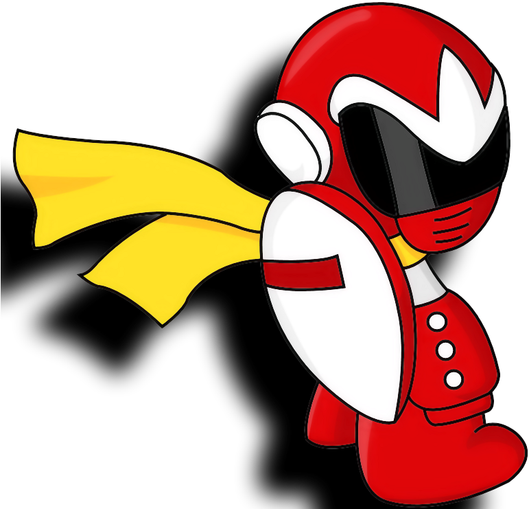 Protoman Powered Up By Reethax - Protoman Powered Up By Reethax (799x763)