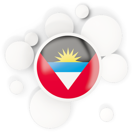 Illustration Of Flag Of Antigua And Barbuda - Emblem (640x480)
