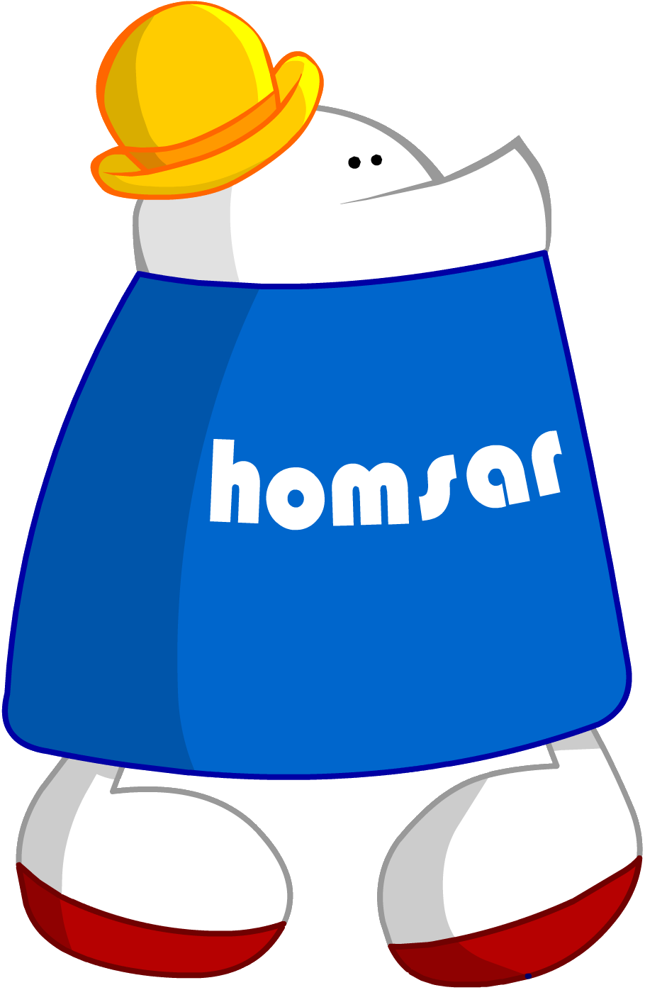 Similar ◊ - Homestar Runner Homsar (910x1396)