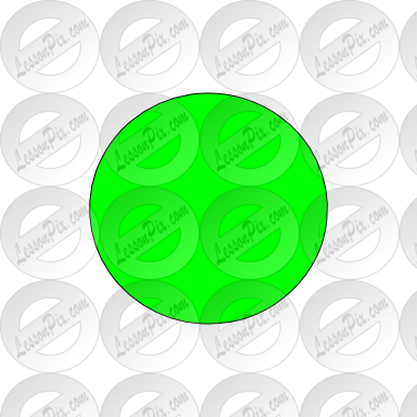 Green Circle Picture - Nee Doh Stress Ball (380x380)