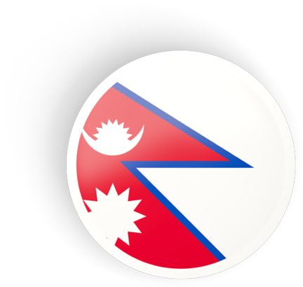 Illustration Of Flag Of Nepal - Flag Of Nepal (640x480)
