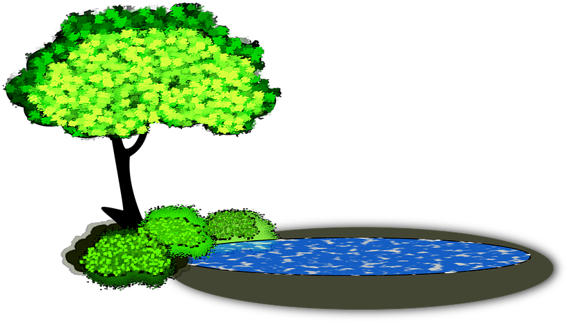 Lilly Pad Cliparts 23, Buy Clip Art - ภาพ เวก เตอร์ ต้นไม้ (960x484)
