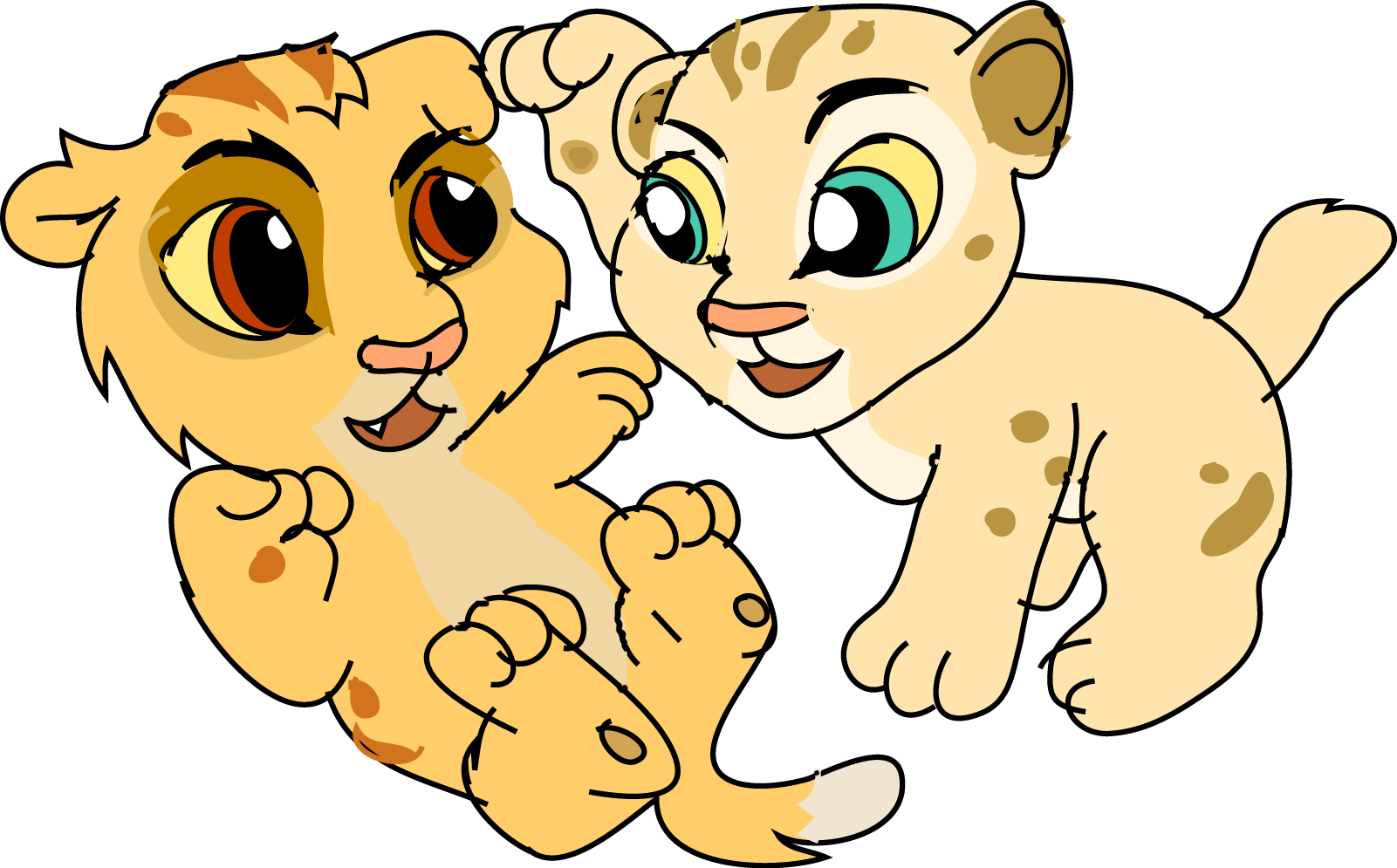 The Lion King On Emaze - Nala And Simba Baby (1601x995)