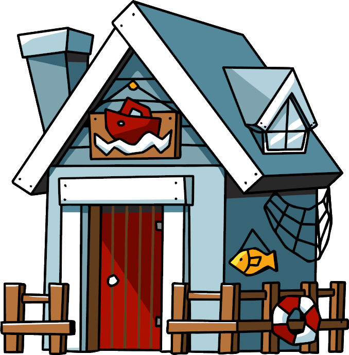 Boat House - Scribblenauts Buildings (678x691)