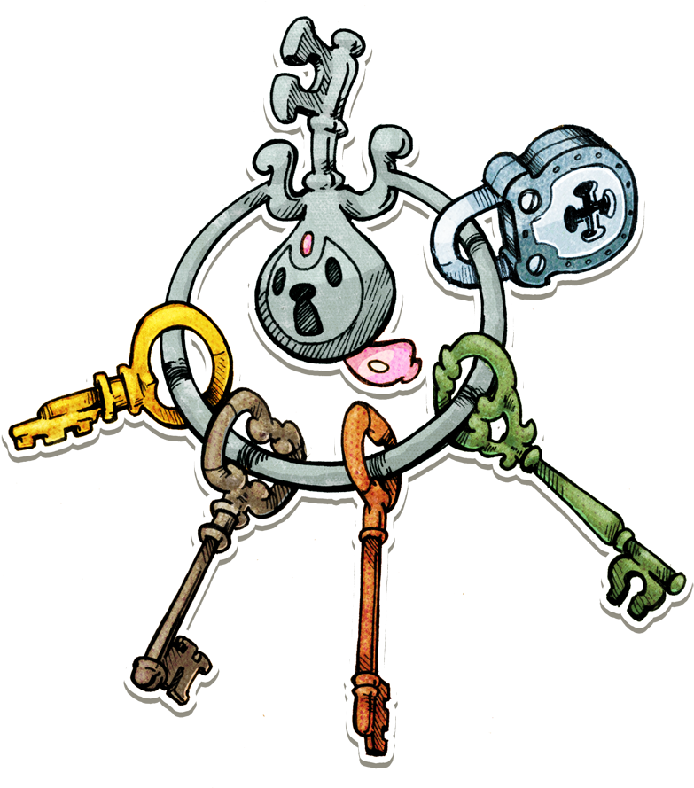 Vintage Klekfki By Darksilvania - Klefki Fan Art (800x888)