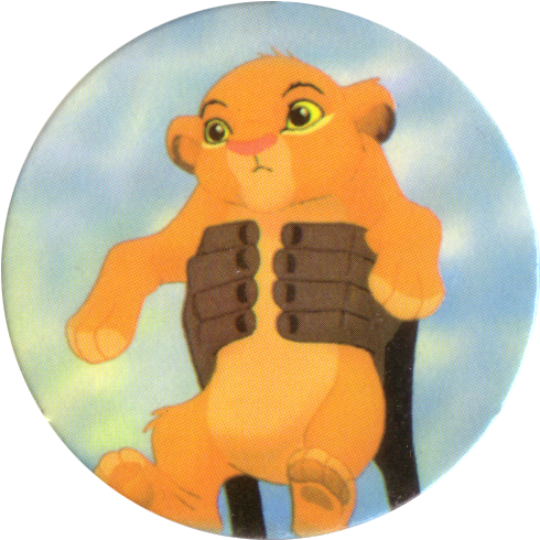 Made In Mexico > Lion King 13 Baby Simba - Rafiki Throws Simba Gif (500x500)