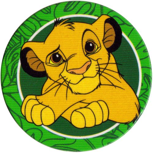 World Pog Federation > Selecta > Lion King 18 Young - Lion King Young Simba (500x500)