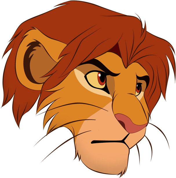 Teen Simba Gets Fat By Blackemberdragon455 On Deviantart - Lion King Simba Teenager (768x768)