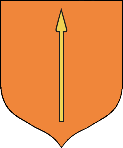 House Martell Old Shield - House Martell Old Shield (400x480)
