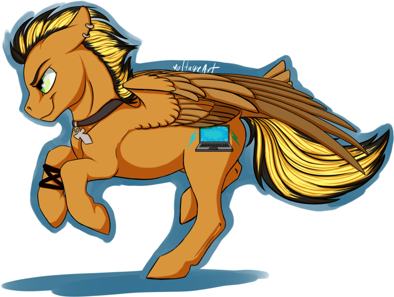 Laser Beam Ych By Voltage-art - Cartoon (1024x679)