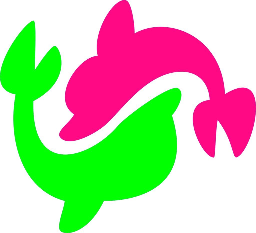 Dolphin Cutie Mark By Splashwater16 Dolphin Cutie Mark - Little Pony Friendship Is Magic (1024x930)