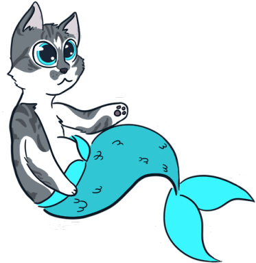 Cat Fish - Catfish - Mercat - Cartoon (500x500)