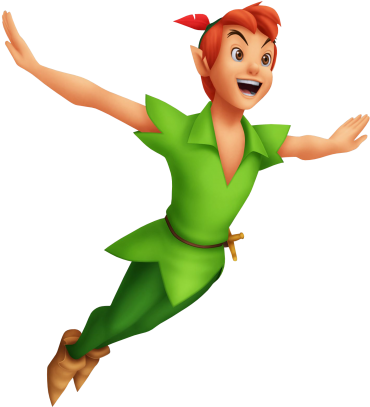 Peter Pan Transparent Images Png Images - Peter Pan Png Transparent (400x466)