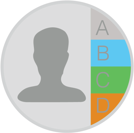 Contact Icons No Attribution - Contacts Icon Transparent (512x512)