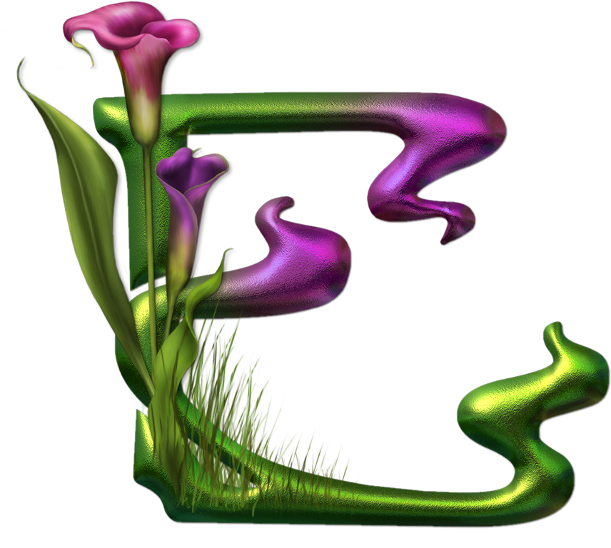 Album - Letras E De Flor Copo Leite (856x768)