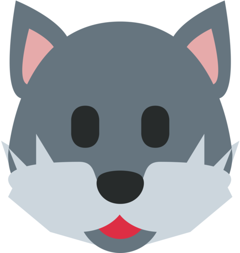 Twitter - Emoji De Lobo (512x512)