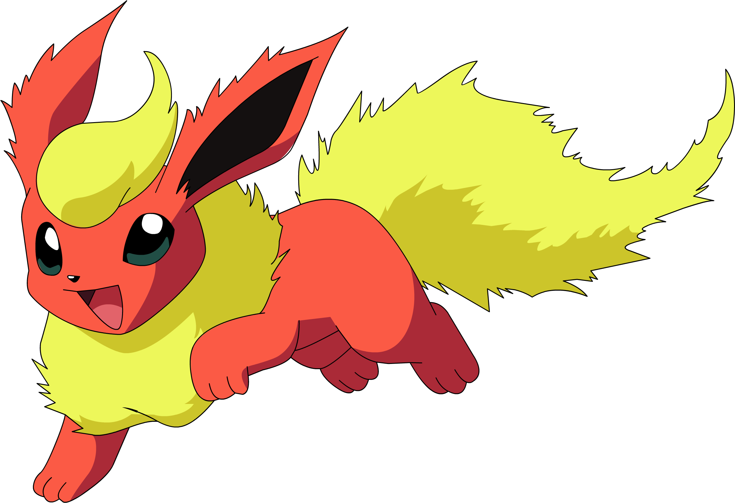 Flareon- Http - //static - Comicvine - - Pokemon Eevee Evolution Flareon (2433x1683)