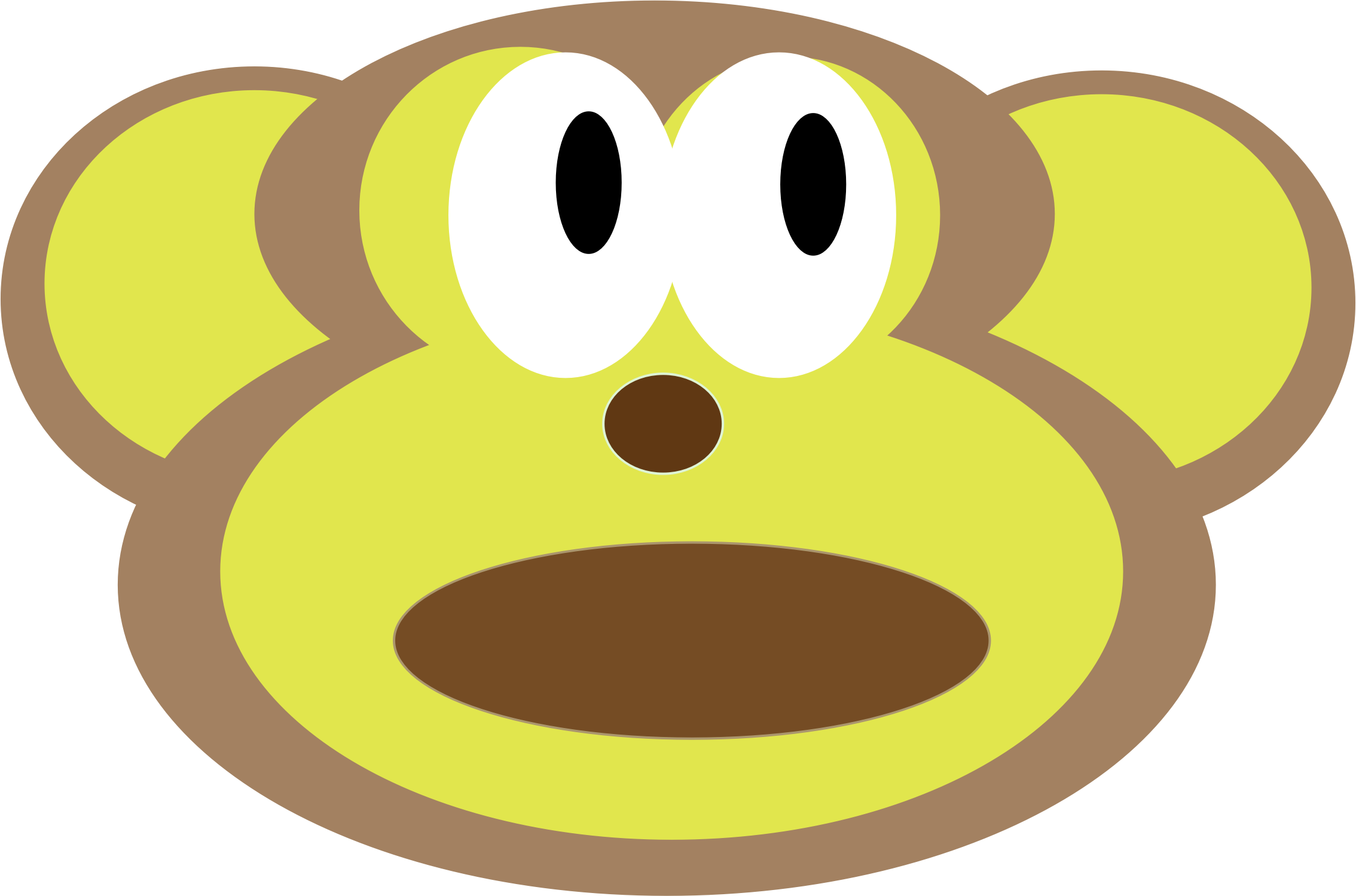 Log In Sign Up Upload Clipart - Monkey (2268x1499)