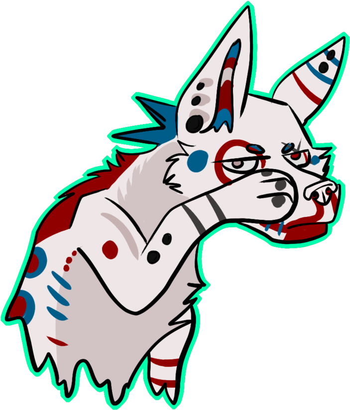 Face Paw By Randomthewolfskie - Cartoon (903x884)