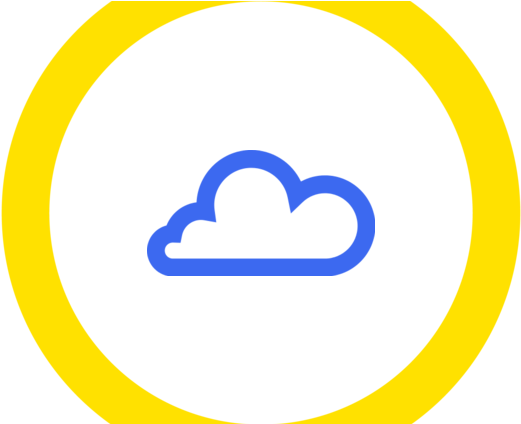 Badge Icon "cloud " Provided By The Noun Project Under - Everest (600x423)