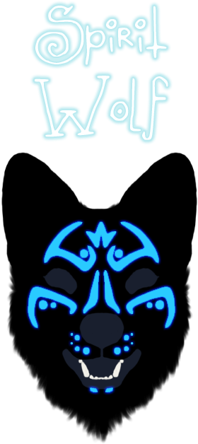 Spirit-wolf - Gray Wolf (314x659)