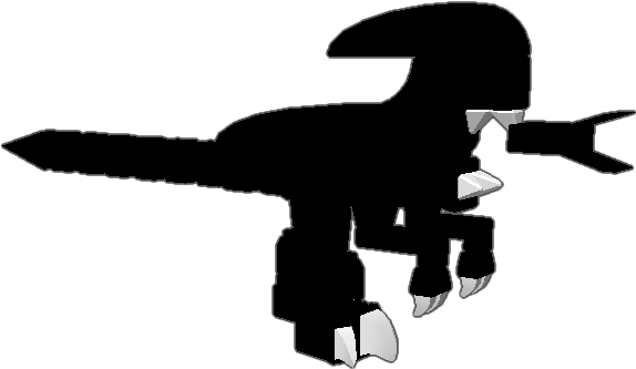 Xenomorph Clipart First - Silhouette (768x768)