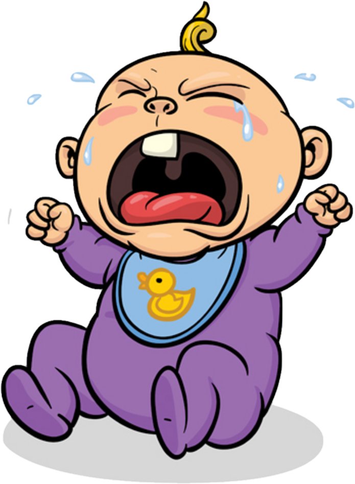 Phenylketonuria Disease - Crying Baby Cartoons Gif (810x1000)