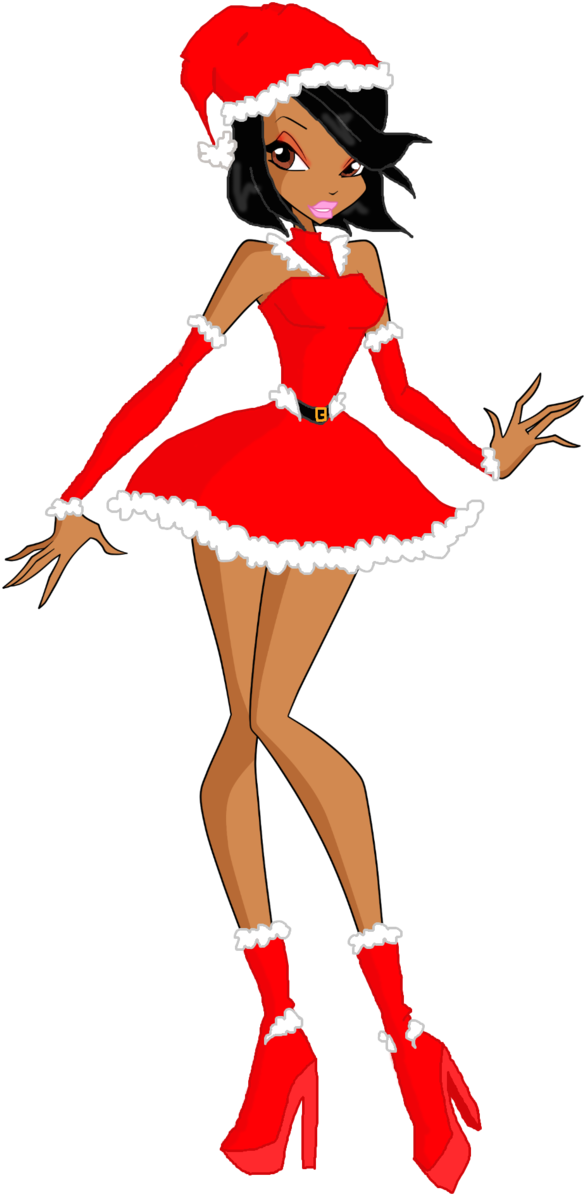 Winx Club Ladylaven Christmas By Winxharmony010 - Monster High Toralei Doll (648x1234)