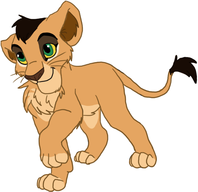 Animated Lion Pictures - Lion King Scar And Nala's Cub (800x806)