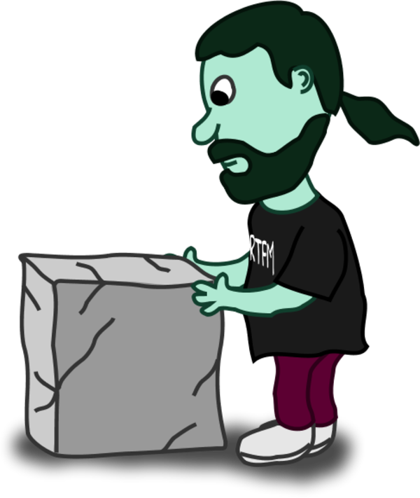 Psalms - Hard Stone Clipart (600x711)