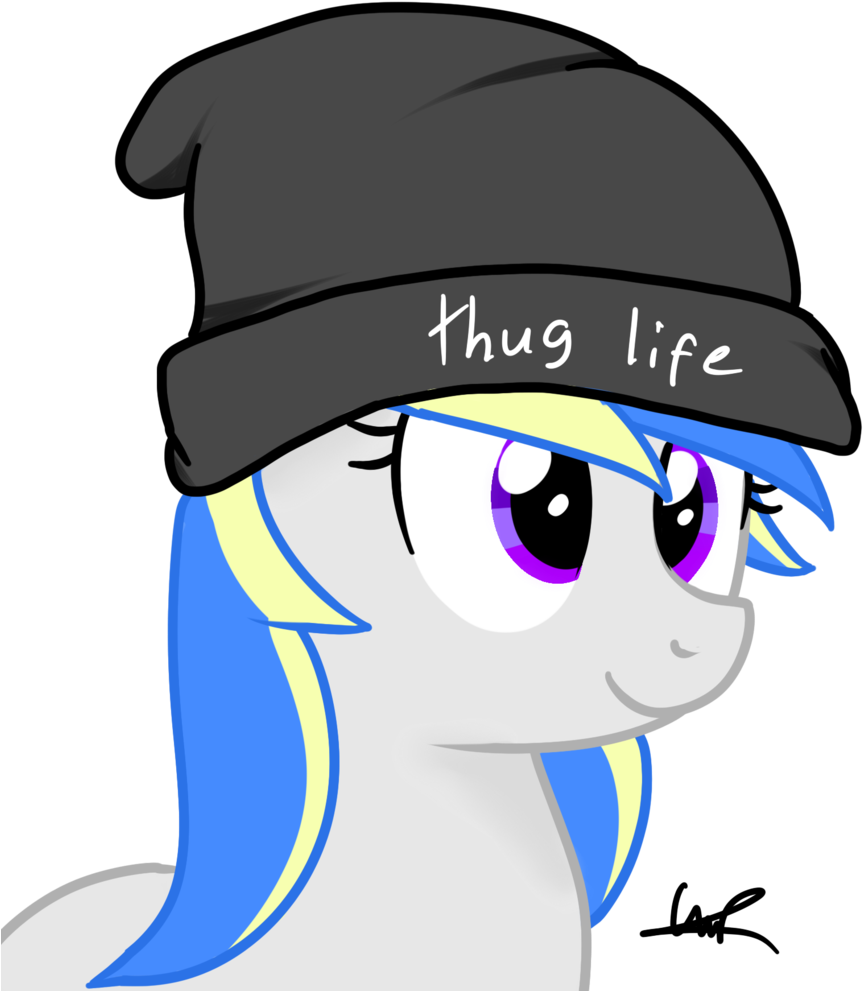 Psalm Thug Life By Shyshyoctavia - Rainbow Dash Thug Life (1024x1024)