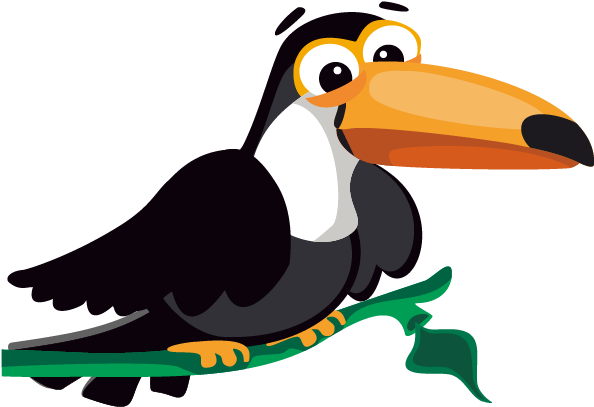 Toucan Bird Cartoon Clip Art - Toucan Bird Cartoon Clip Art (689x688)