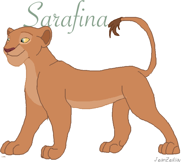 Lion King « Older Adeola - Drawing (900x720)