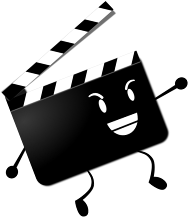 Clapperboard Idle - Movie Clapper Board Shower Curtain (414x444)