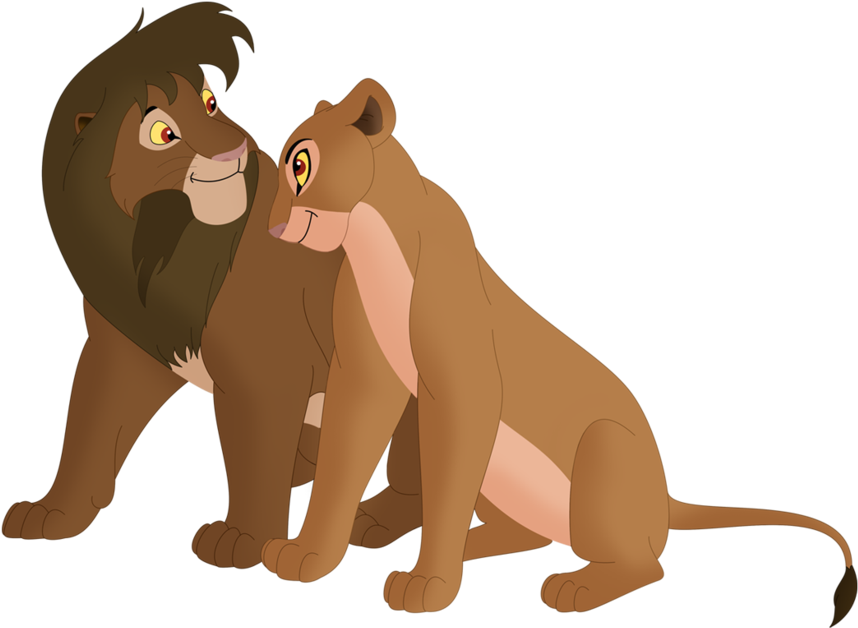 Picture - Lion King Chumvi And Kula (900x659)