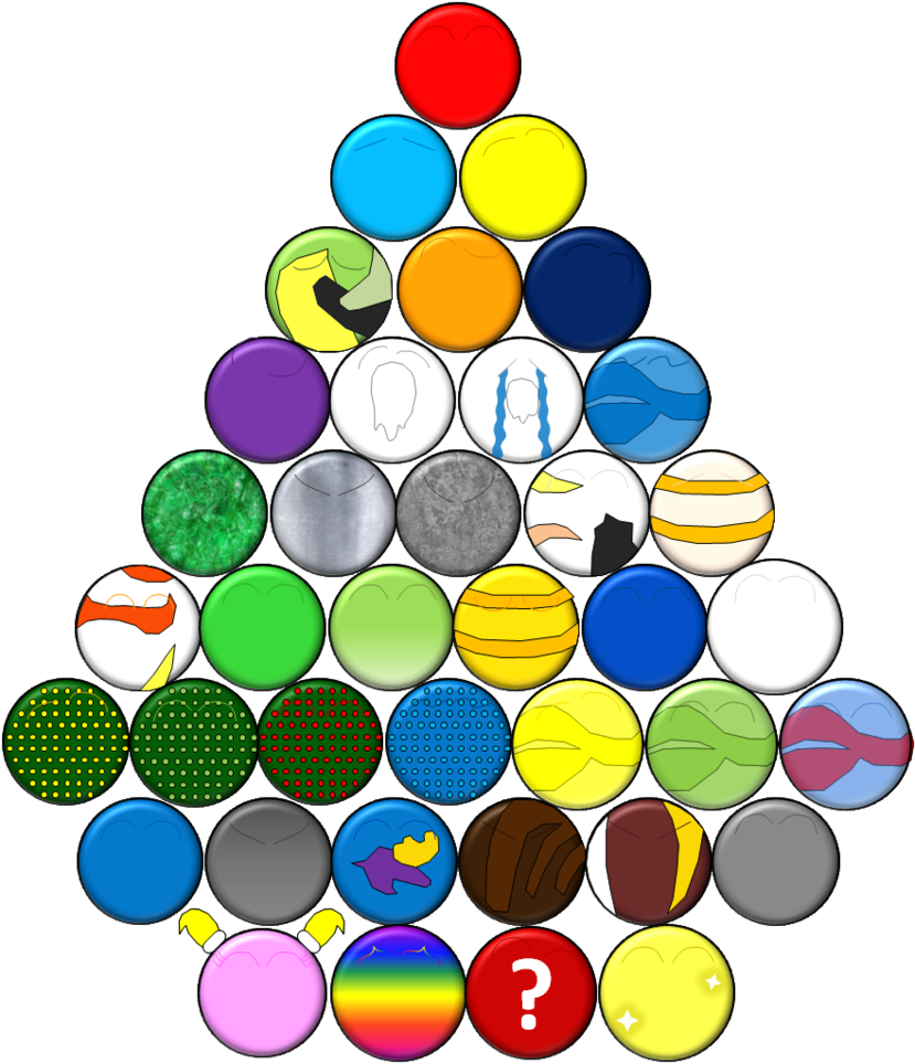 Marbles The Game Characters By Maxiandrew - Circle (829x964)