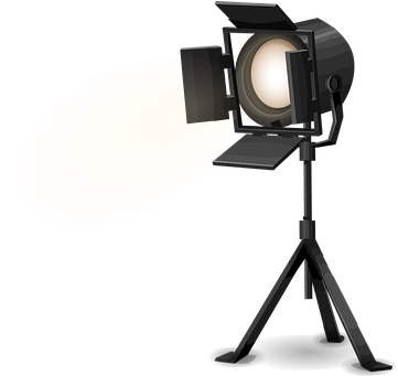 Stage Light Spotlight Light Stage Lamp Ill - Spotlight Png (810x720)