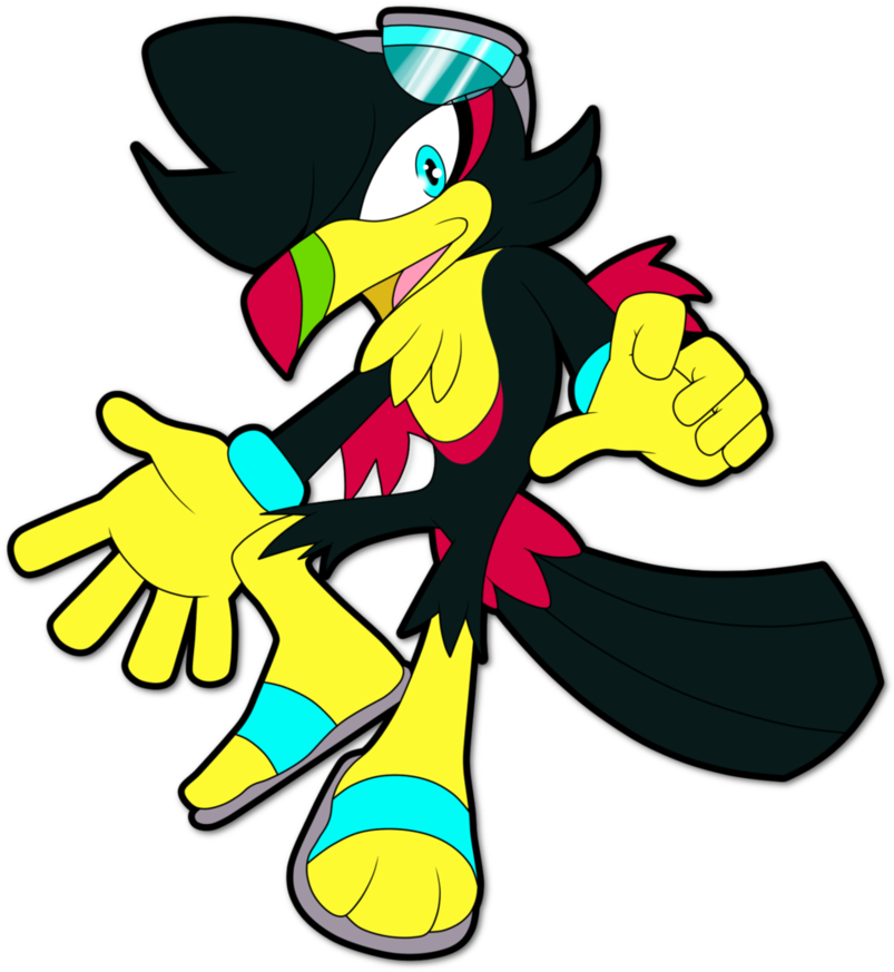 Terry The Toucan By Ar-ameth - Sonic Toucan (859x929)