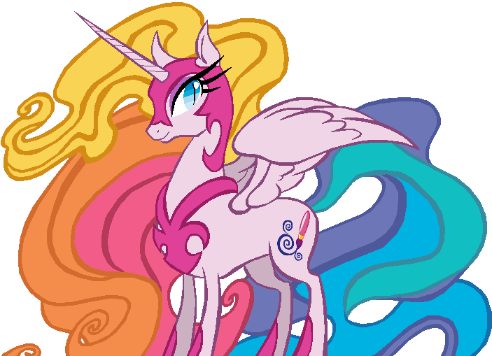 Colossalstinker, Female, G3, Mare, Nightmare Moon, - Princess Luna (703x509)