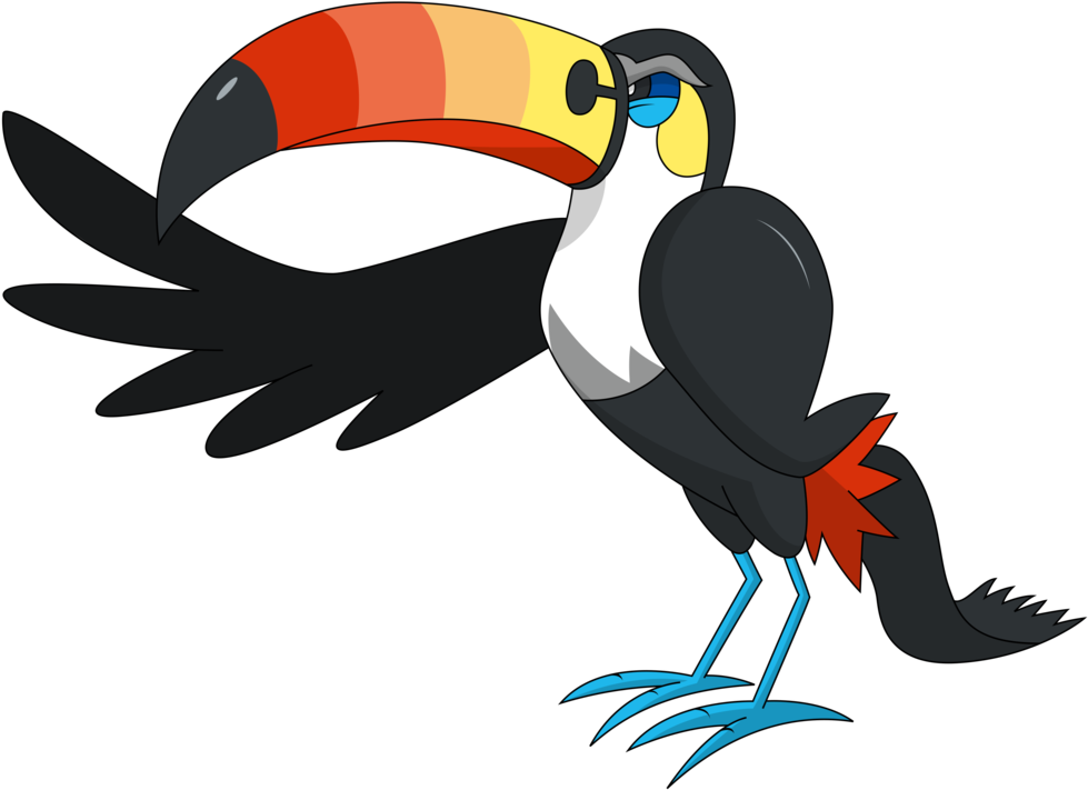 Toucannon By Awokenarts - Crobat (1003x797)